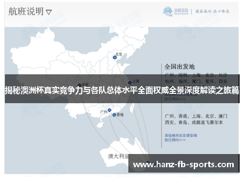 揭秘澳洲杯真实竞争力与各队总体水平全面权威全景深度解读之旅篇 揭秘澳洲杯真实竞争力与各队总体水平全面权威全景深度解读之旅篇
